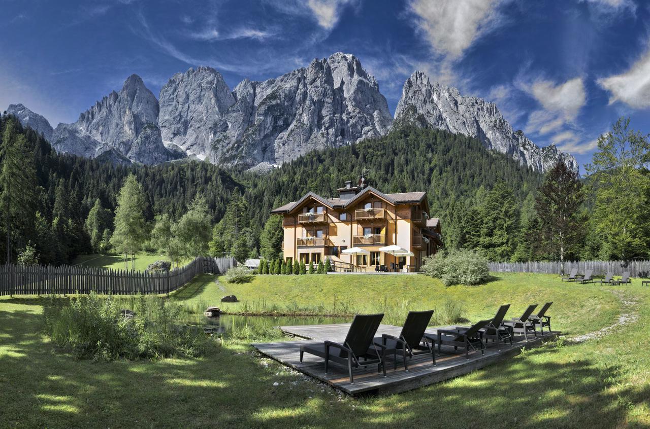 Hotel Chalet Giasenei Sagron Mis Bagian luar foto